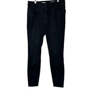 Anthropologie Pilcro Jeans Women Size 27 Curvy Black High Rise Skinny Ankle
